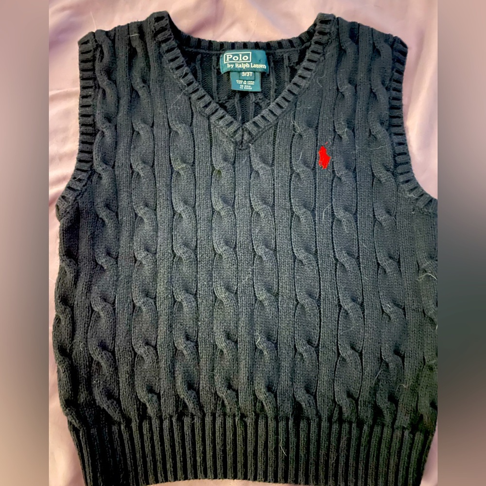 Toddler Boys Ralph Lauren sweater vest